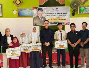Syarif Fasha Salurkan Beasiswa PIP, Senyum Siswa SD dan SMP Warnai Tabir Selatan 