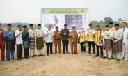 Gubernur Jambi Al Haris meninjau lokasi pembangunan Sekolah Rakyat di Kelurahan Aur Gading, Kabupaten Sarolangun.