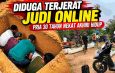 Suasana pemakaman pria di Bangko Barat yang diduga terjerat judi online