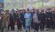 Wagub Jambi Abdullah Sani membuka Festival Budaya Kerinci 2026 di Dermaga Danau Kerinci.